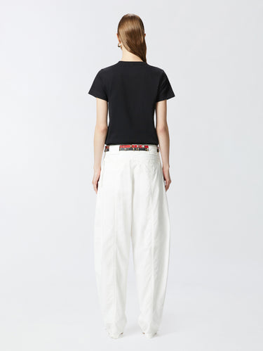 T-shirt con Logo Love Birds Nero
