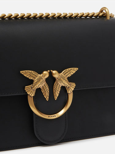 Leren tas Classic Love Bag One Simply Zwart/Goud