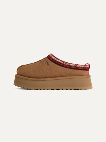 UGG-Ciabatte con Plateau Tazz II Castagna-TRYME Shop