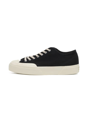 SUPERGA-Sneakers Basse Artifact in Twill Nero-TRYME Shop