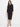 PINKO-Abito in Crepe con Inserto in Pizzo Nero-TRYME Shop