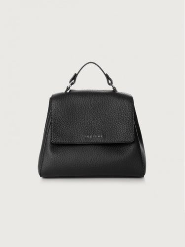 ORCIANI-Borsa Sveva a Mano Piccola Nero-TRYME Shop