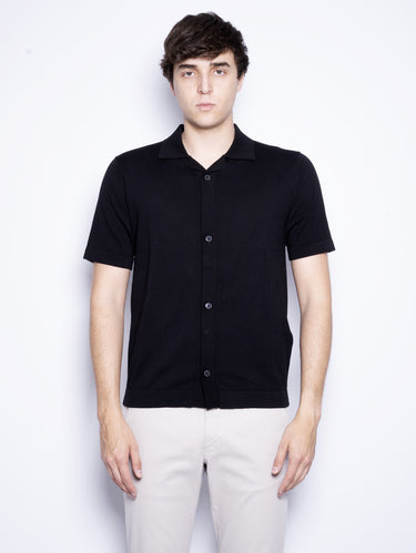 CLOSED-Cardigan Maniche Corte Nero-TRYME Shop