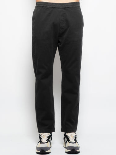 BARENA VENEZIA-Pantaloni Jogger in Cotone Piombo-TRYME Shop