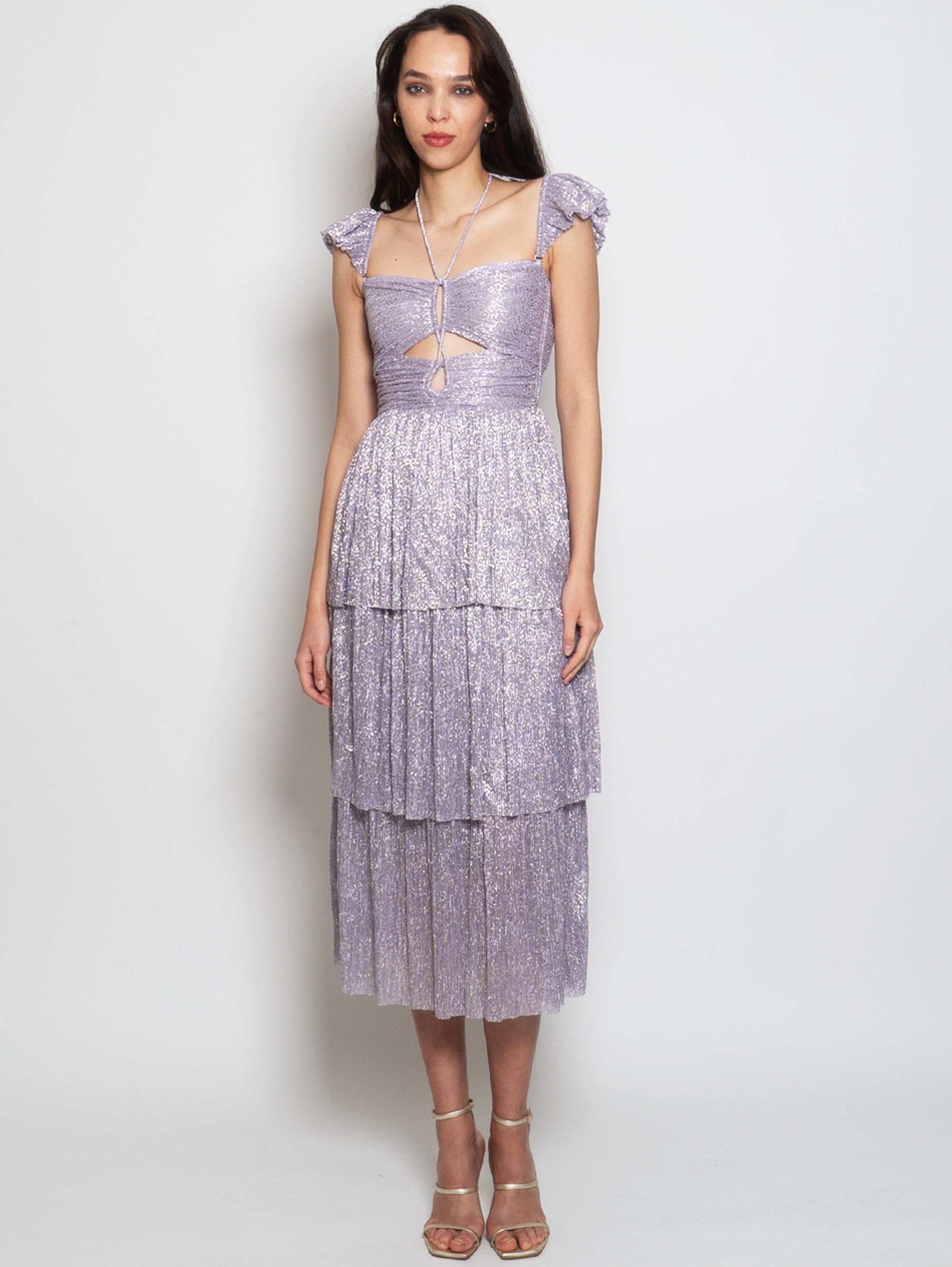 sabina musayev purple dress ALPHA DRESS