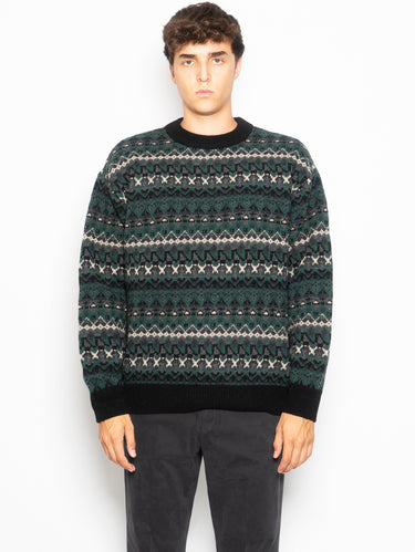 CLOSED-Maglia con Motivo Scozzese Verde-TRYME Shop