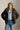 RALPH LAUREN-Piumino Trapuntato Opaco Crema Marrone-TRYME Shop
