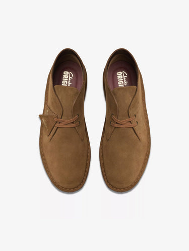 Desertboot enkellaars in beige suèdeleer
