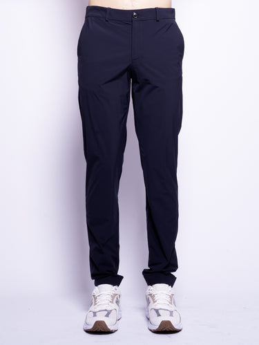 RRD-Pantaloni Chino Slim Fit in Tessuto Surflex Blu-TRYME Shop