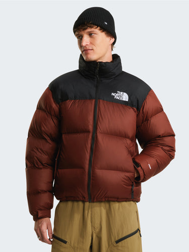 THE NORTH FACE-Giacca Retro Nuptse in Tessuto Ripstop Lucido Brace-TRYME Shop
