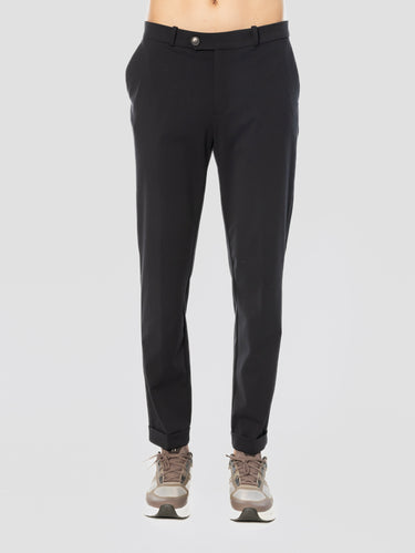 RRD-Pantaloni Chino in Tessuto Soft Nero-TRYME Shop