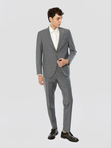 LATORRE-Completo Sartoriale in Misto Lana Grigio-TRYME Shop