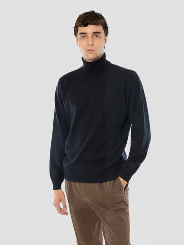 Dolcevita in Misto Cashmere Finezza 12 Blu