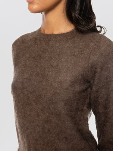 Maglione Girocollo in Yak Testa di Moro