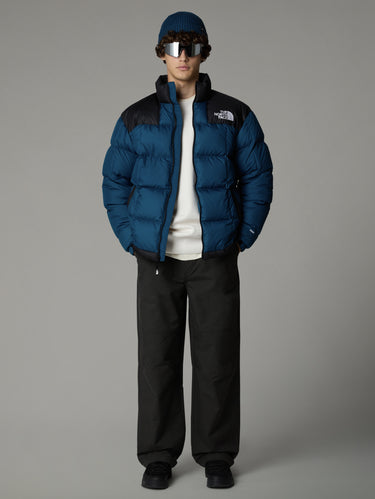 Kurze gesteppte Daunenjacke Lhotse Petrol