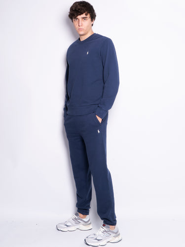 Pantalon de Jogging Loopback Bleu