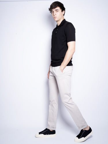 Beige Cavalry broek van lyocell en katoen