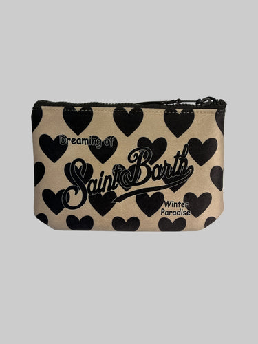 MC2 SAINT BARTH-Pochette Aline Cuori Bianco/Blu-TRYME Shop