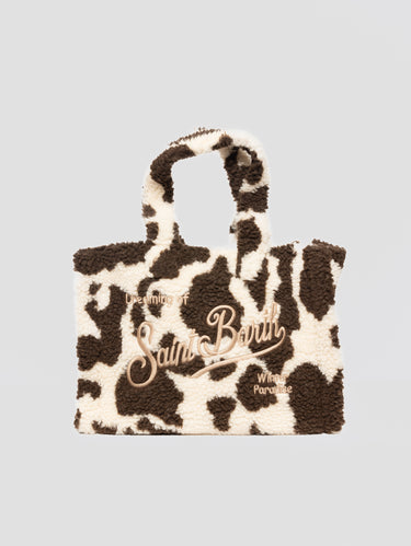 MC2 SAINT BARTH-Borsa Colette Teddy Cow Skin Marrone-TRYME Shop