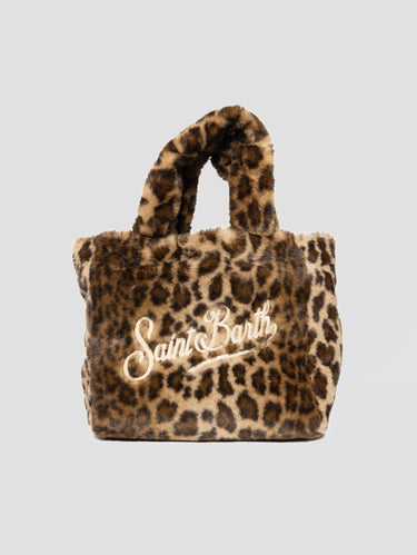 MC2 SAINT BARTH-Borsa a Mano Animalier Colette Soft Marrone-TRYME Shop