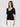 MAX MARA MM-Maglia a Costine in Viscosa Crepe Minosse Nero-TRYME Shop