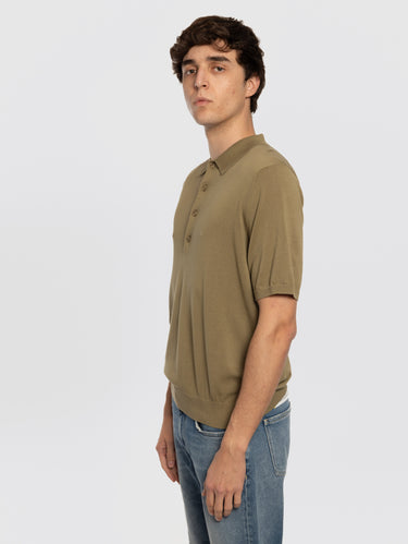 Polo in Cotone Extrafine Verde