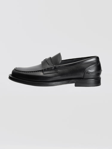 FABI-Mocassino Penny Loafer Nero-TRYME Shop