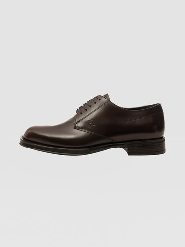 FABI-Stringate Milano in Vitello Marrone-TRYME Shop