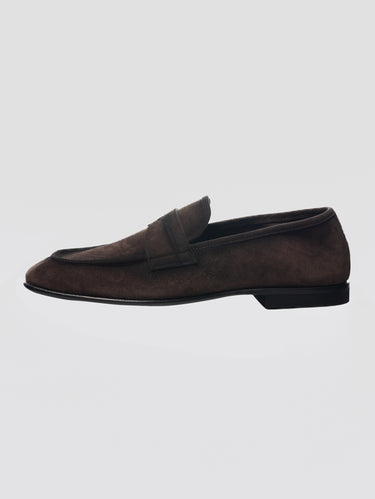 FABI-Mocassini in Camoscio Testa di Moro-TRYME Shop
