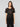 P.A.R.O.S.H.-Blusa in Pizzo Macramè Nero-TRYME Shop