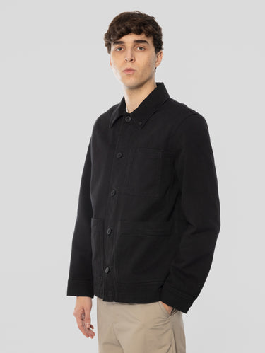 Worker-Jacke mit Taschen Schwarz