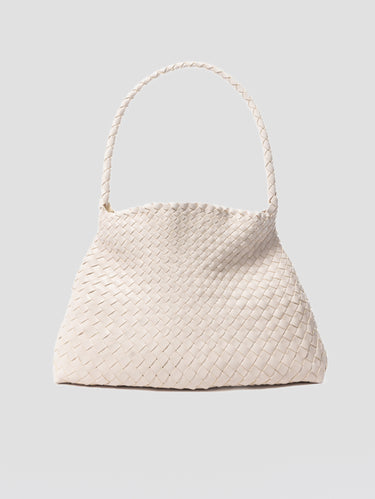 DRAGON DIFFUSION-Borsa a Spalla Compatta Santa Maria Mini Sabbia-TRYME Shop