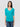 NOTSHY-T-shirt in Lino con Scollo a V Romana Verde-TRYME Shop