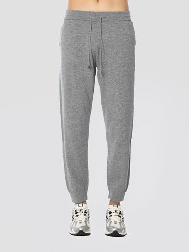 MC2 SAINT BARTH-Pantaloni Joggers Trafalgar in Lana Grigio-TRYME Shop