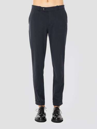 RRD-Pantaloni Chino in Tessuto Soft Blu Scuro-TRYME Shop