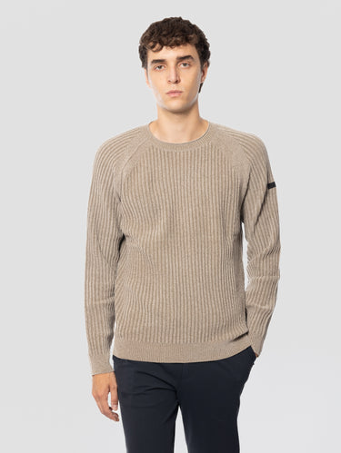 RRD-Maglia Girocollo in Ciniglia a Costa Sandalo-TRYME Shop