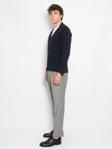Chino con Pinces Coulisse Isolas Grigio