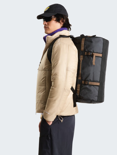 Sac de voyage en nylon laminé S noir