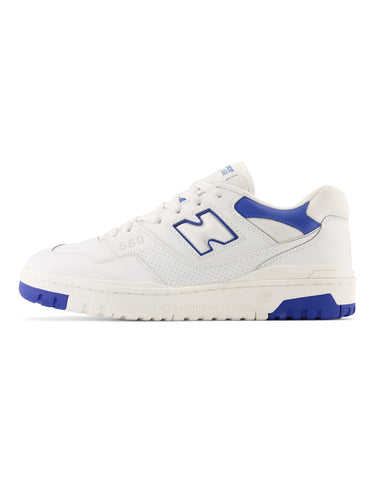 NEW BALANCE-Sneakers Unisex 550 Bianco/Blu-TRYME Shop