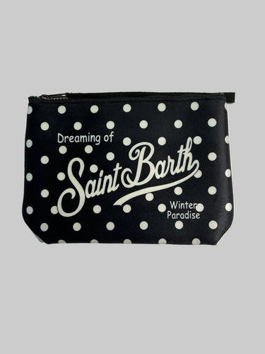 MC2 SAINT BARTH-Pochette Aline Pois Blu Scuro-TRYME Shop