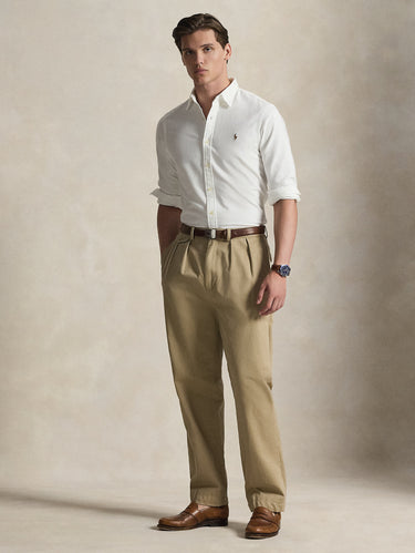 Camicia Oxford Slim Fit Bianco