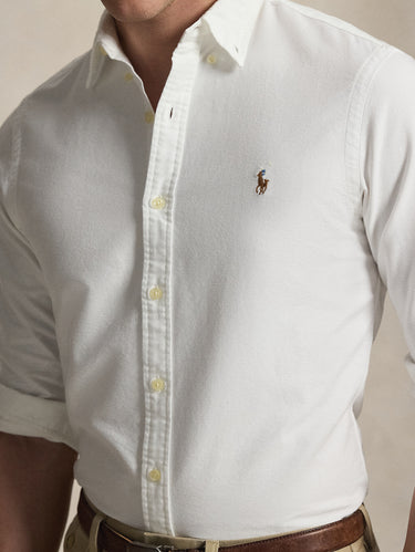 Camicia Oxford Slim Fit Bianco