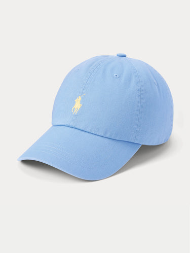 RALPH LAUREN-Cappello da Baseball con Logo Blu-TRYME Shop
