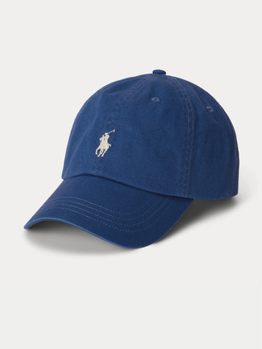 RALPH LAUREN-Cappello da Baseball con Logo Azzurro-TRYME Shop