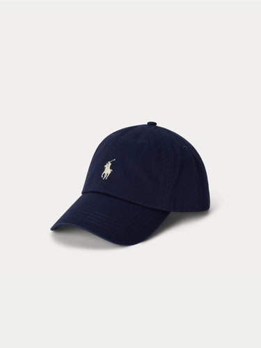 RALPH LAUREN-Cappello da Baseball con Logo Blu-TRYME Shop