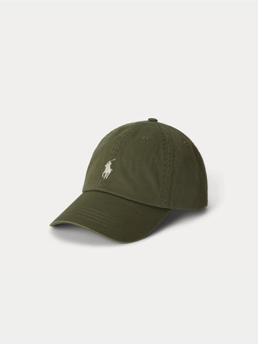 RALPH LAUREN-Cappello da Baseball con Logo Verde-TRYME Shop