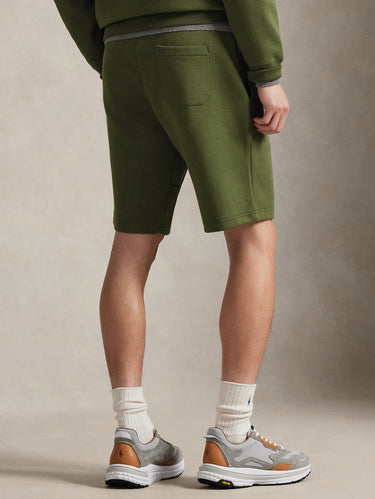 Short en maille double vert