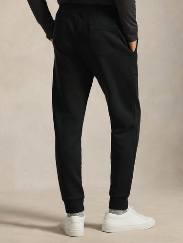 Black Double-Knit Joggers
