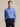 RALPH LAUREN-Camicia in Popeline di Cotone Stretch Blu-TRYME Shop