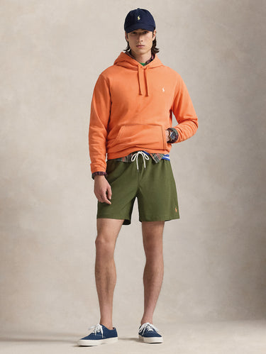 Badeboxer Traveler Stretch Olivgrün